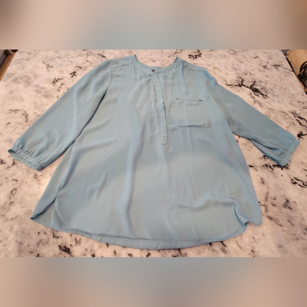 Light Blue Blouse